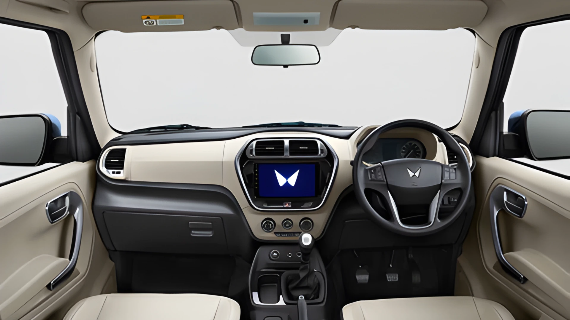 Mahindra Bolero neo dashboard view.